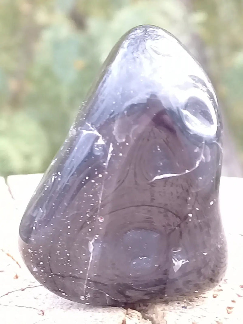 Load image into Gallery viewer, Onyx noire du Brésil pierre roulée Grade A++++ Onyx noire du Brésil pierre roulée
