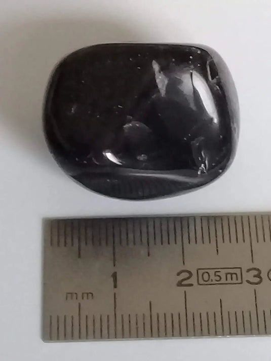 Onyx noire du Brésil pierre roulée Grade A++++ Onyx noire du Brésil pierre roulée