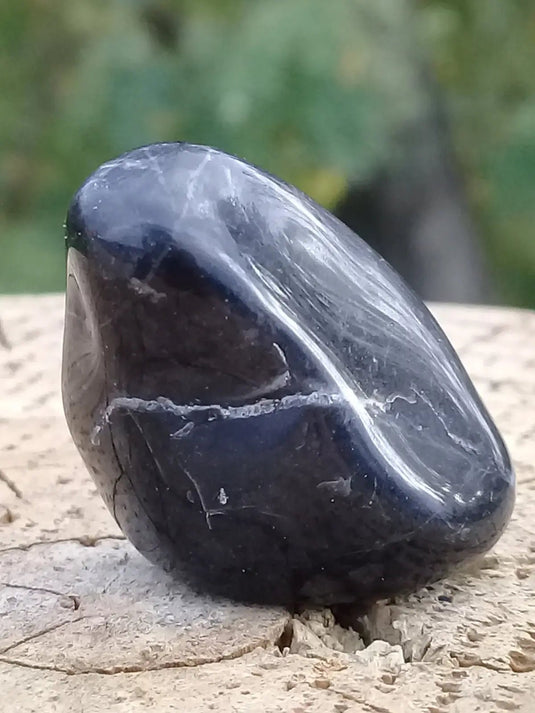 Onyx noire du Brésil pierre roulée Grade A++++ Onyx noire du Brésil pierre roulée