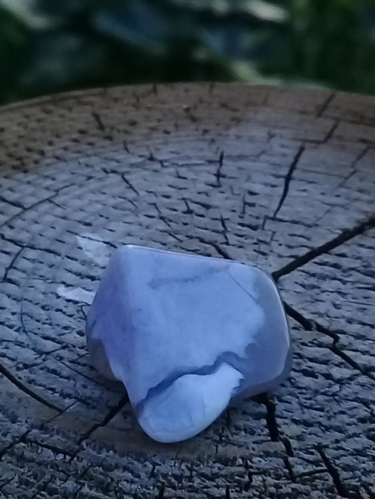 Opale violette pierre roulée Grade A ++++ Opale violette pierre roulée