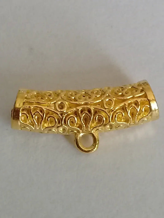 Passant avec anneau d’attache Divers coloris Prix à l’unité Or Catégorie I Passant avec anneau pour pendentif ou bracelet Divers coloris