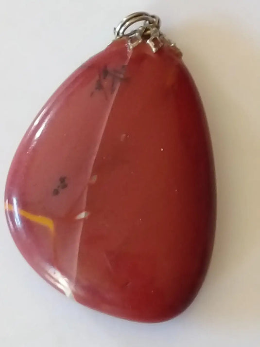 Pendentif en Jaspe Mokaïte Grade A +++ Pendentif en Jaspe Mokaïte