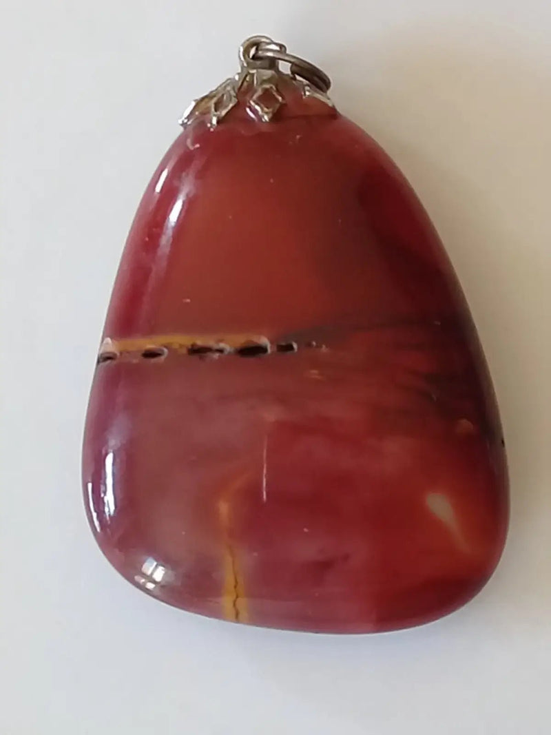 Load image into Gallery viewer, Pendentif en Jaspe mokaïte Grade A +++ Pendentif en Jaspe Mokaïte
