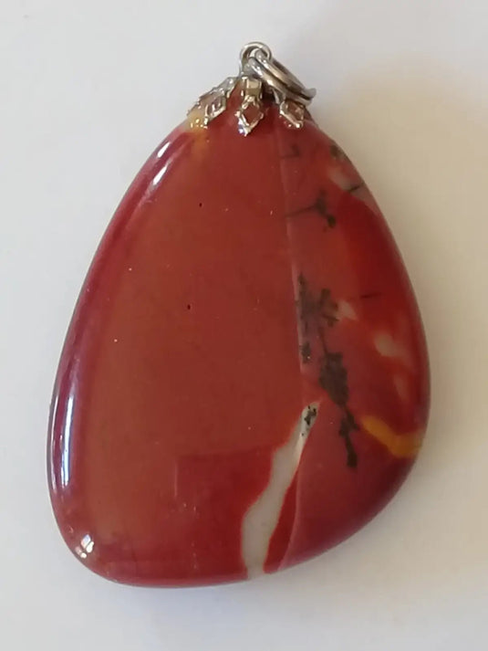 Pendentif en Jaspe Mokaïte Grade A +++ Pendentif en Jaspe Mokaïte