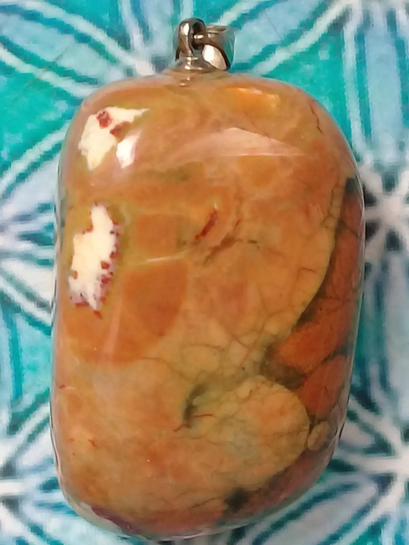 Load image into Gallery viewer, Pendentif Jaspe Rhyolite Grade A ++++ Pendentif Jaspe Rhyolite
