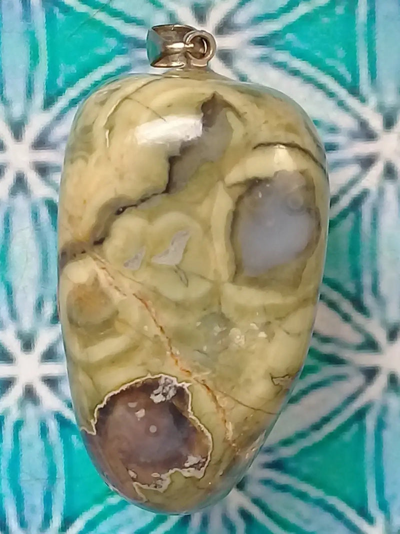 Load image into Gallery viewer, Pendentif Jaspe Rhyolite Grade A ++++ Pendentif Jaspe Rhyolite
