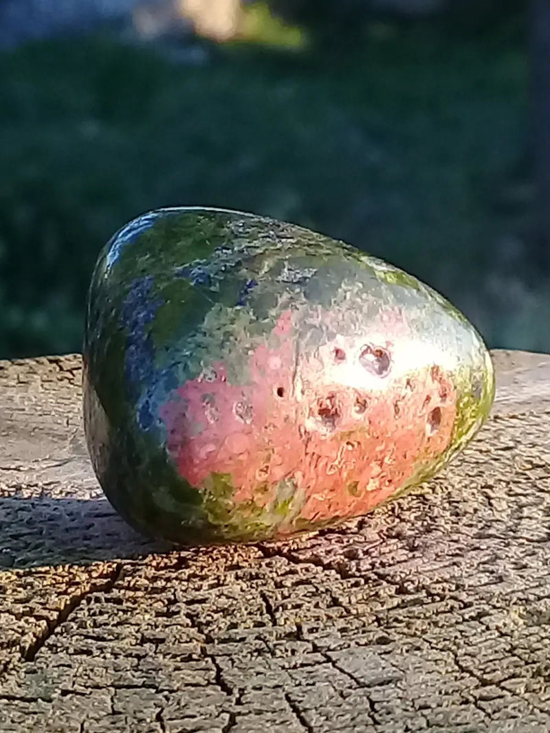 Load image into Gallery viewer, Pendentif Jaspe Unakite Grade A ++++ Pendentifs Jaspe Unakite
