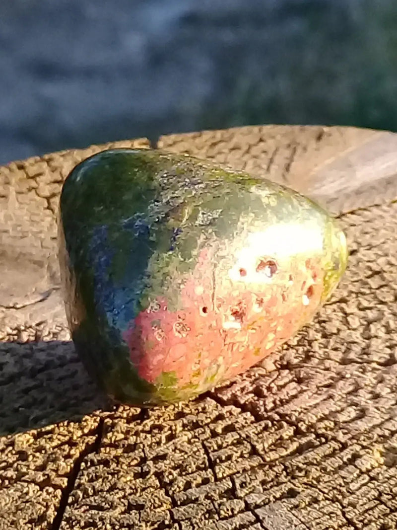 Load image into Gallery viewer, Pendentif Jaspe Unakite Grade A ++++ Pendentifs Jaspe Unakite
