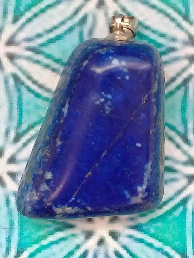 Laden Sie das Bild in Galerie -Viewer, Pendentif Lapis-Lazuli Grade A ++++ Pendentif Lapis-Lazuli Dans la besace du p&#39;tit Poucet...   
