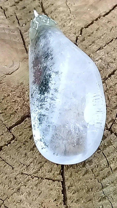 Pendentif Lodolit Quartz Chaman à inclusions de chlorite Grade A ++++ Pendentif Lodolite Quartz Chaman à inclusions de chlorite