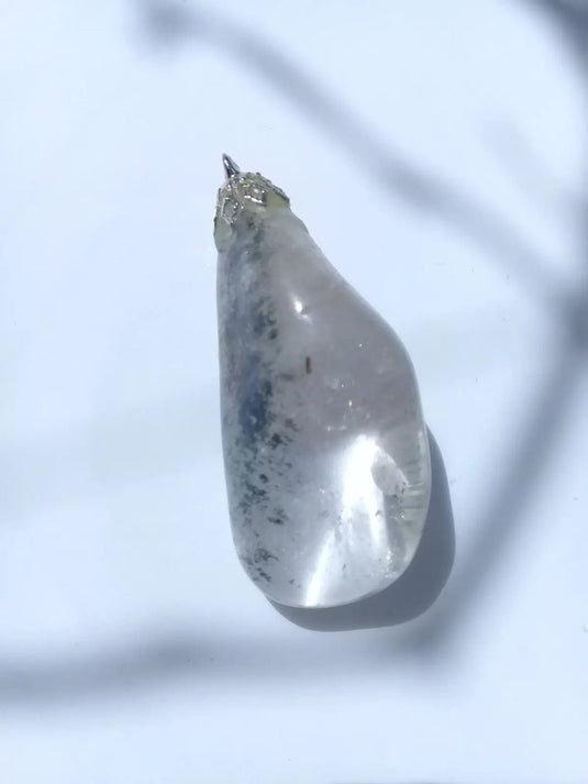 Pendentif Lodolit Quartz Chaman à inclusions de chlorite Grade A ++++ Pendentif Lodolite Quartz Chaman à inclusions de chlorite