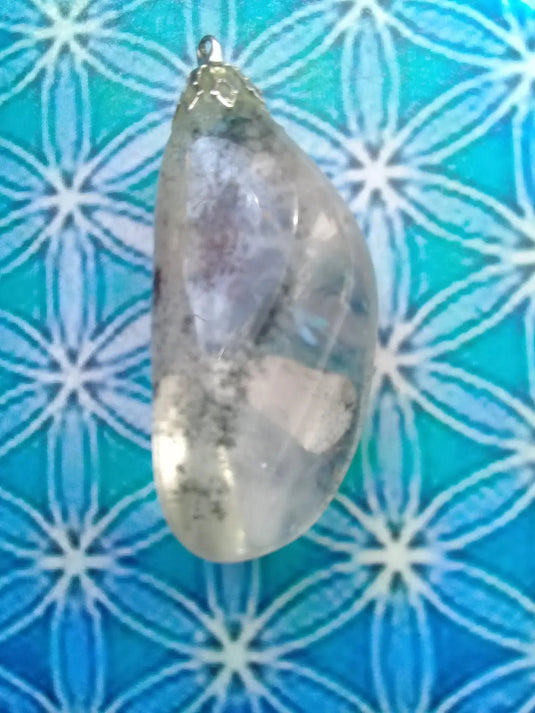 Pendentif Lodolit Quartz Chaman à inclusions de chlorite Grade A ++++ Pendentif Lodolite Quartz Chaman à inclusions de chlorite