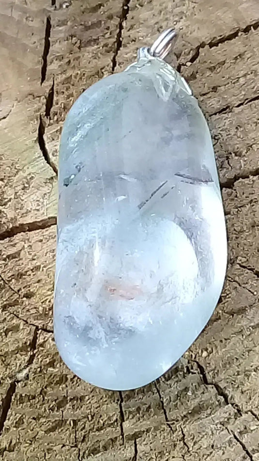 Pendentif Lodolite Quartz Chaman à inclusions de chlorite Grade A ++++ Pendentif Lodolite Quartz Chaman à inclusions de chlorite