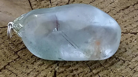 Pendentif Lodolite Quartz Chaman à inclusions de chlorite Grade A ++++ Pendentif Lodolite Quartz Chaman à inclusions de chlorite