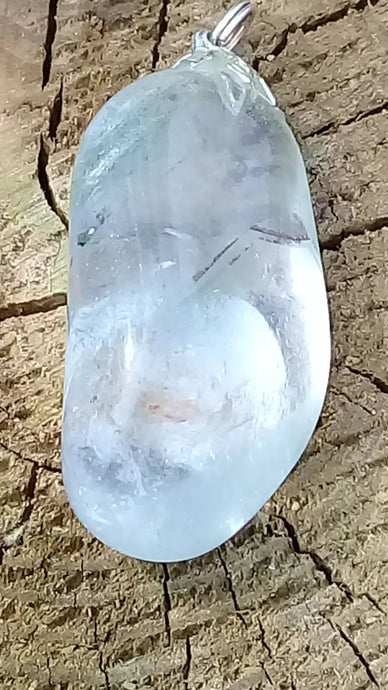 Pendentif Lodolite Quartz Chaman à inclusions de chlorite Grade A ++++ Pendentif Lodolite Quartz Chaman à inclusions de chlorite