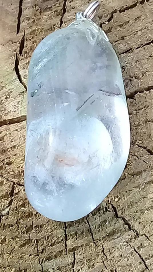 Pendentif Lodolite Quartz Chaman à inclusions de chlorite Grade A ++++ Pendentif Lodolite Quartz Chaman à inclusions de chlorite