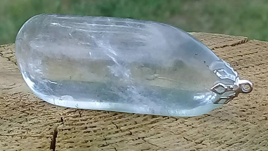 Pendentif Lodolite Quartz Chaman inclusions de chlorite Grade A ++++ Pendentif Lodolite Quartz Chaman à inclusions de chlorite