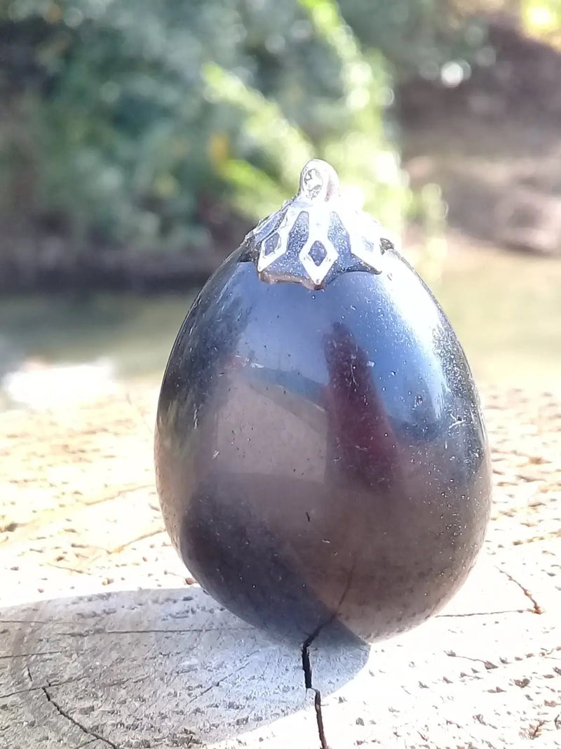 Chargez l'image dans la visionneuse de la galerie, Pendentif Obsidienne Larmes d’Apaches Grade A ++++ Pendentif Obsidienne Larmes d’Apaches
