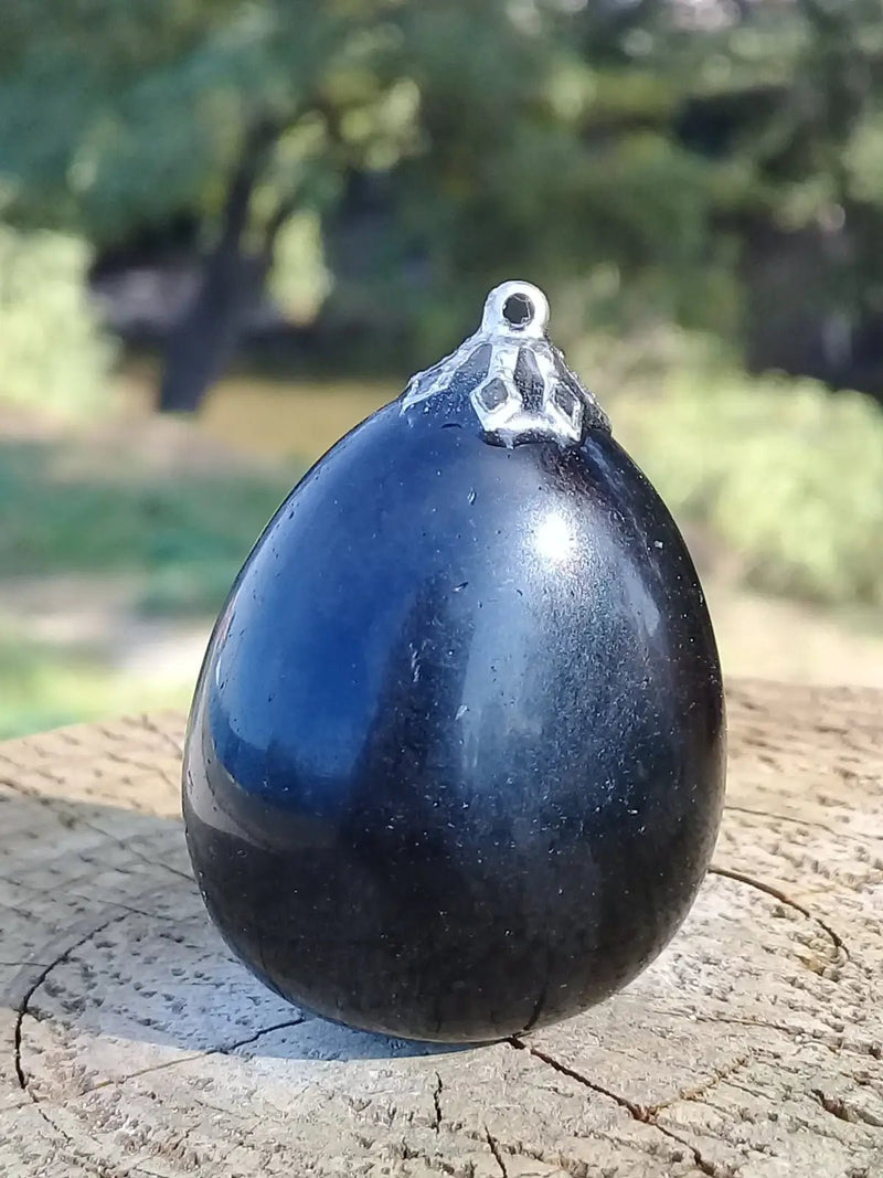 Chargez l'image dans la visionneuse de la galerie, Pendentif Obsidienne Larmes d’Apaches Grade A ++++ Pendentif Obsidienne Larmes d’Apaches
