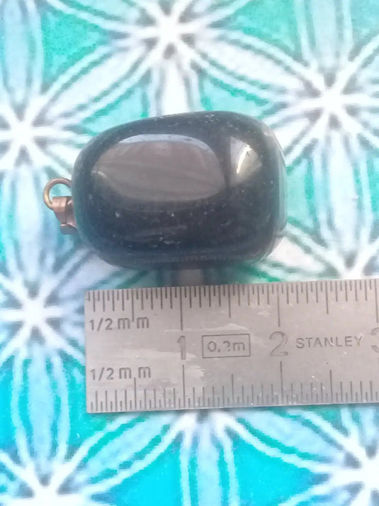 Pendentif Obsidienne noire Grade A +++ Pendentif Obsidienne noire