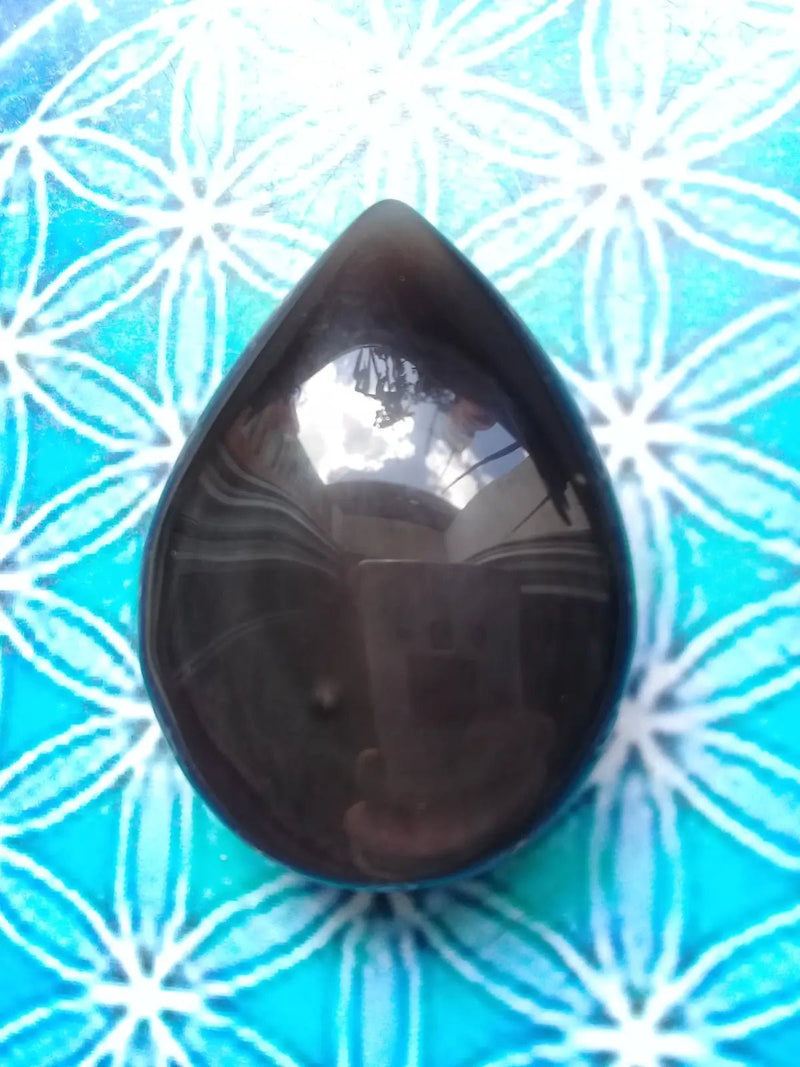 Load image into Gallery viewer, Pendentif Obsidienne Œil Céleste Pendentif Obsidienne œil céleste
