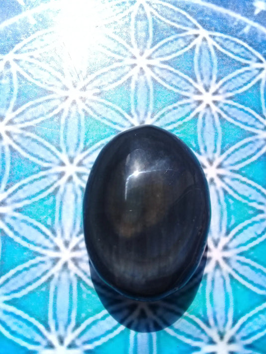 Pendentif Obsidienne Œil céleste Grade A ++++ Pendentif Obsidienne œil céleste Dans la besace du p'tit Poucet...   
