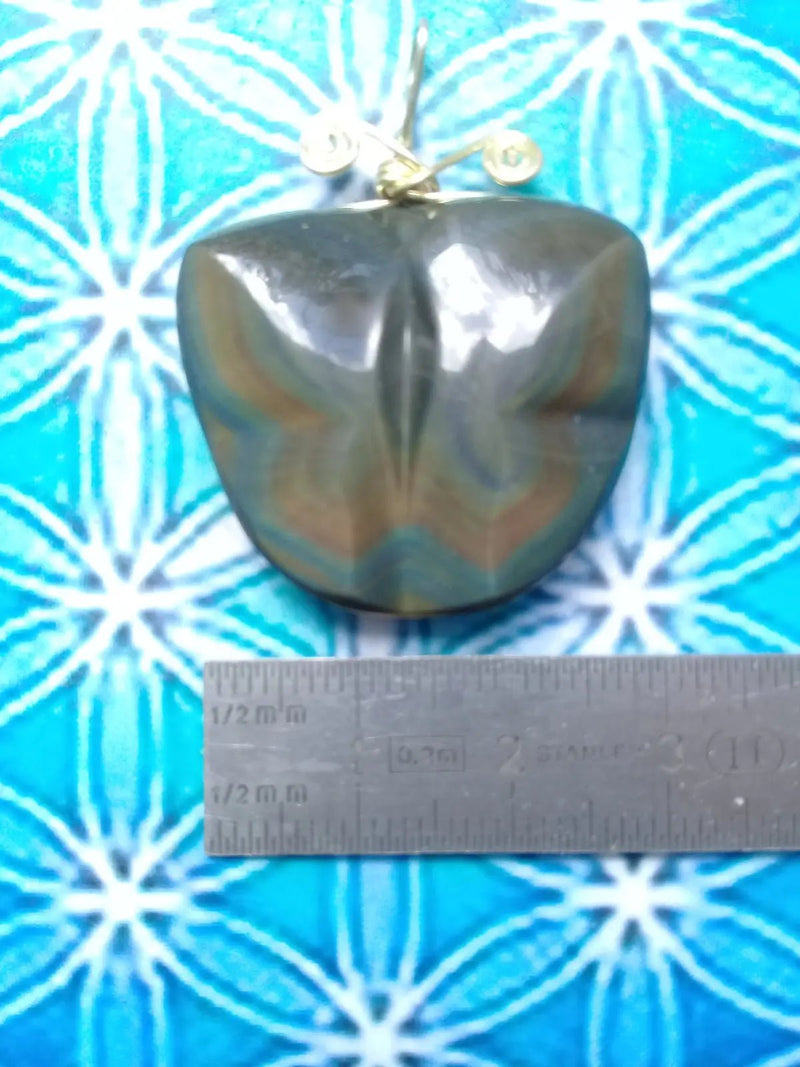 Load image into Gallery viewer, Pendentif Obsidienne Œil céleste Grade A ++++ Pendentif Obsidienne œil céleste

