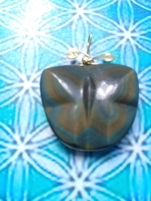 Pendentif Obsidienne Œil céleste Grade A ++++ Pendentif Obsidienne œil céleste