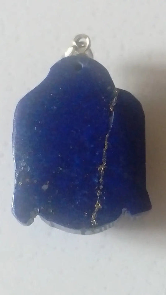 Pendentif tête de Bouddha en Lapis Lazuli Grade A ++++ Pendentif tête de Bouddha en Lapis Lazuli