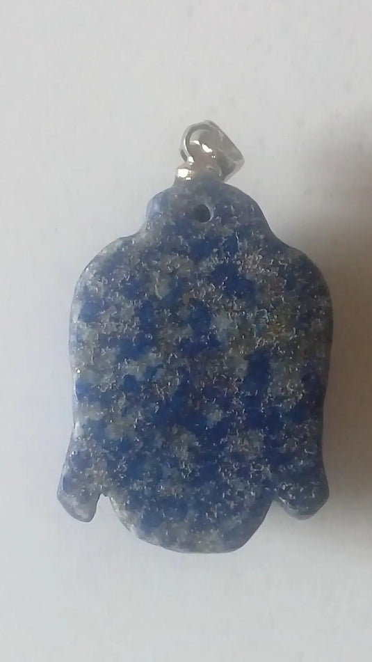 Pendentif tête de Bouddha en Lapis Lazuli Grade A ++++ Pendentif tête de Bouddha en Lapis Lazuli