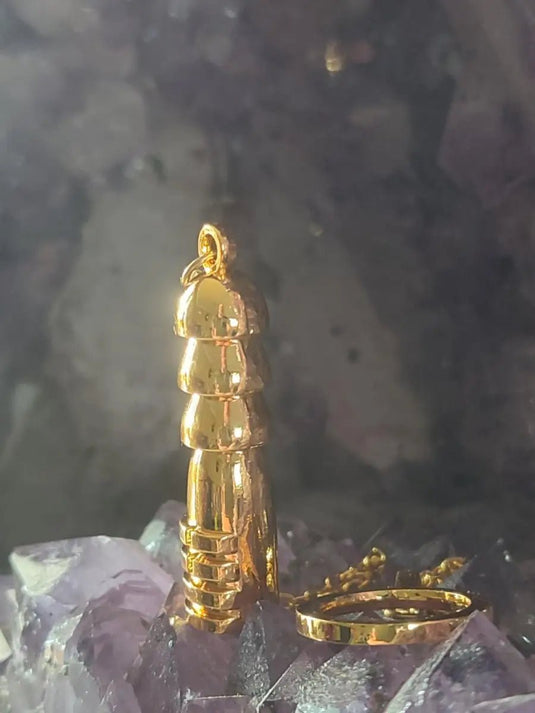 Pendule Cosmo tellurique Or Pendule Cosmo Tellurique Or