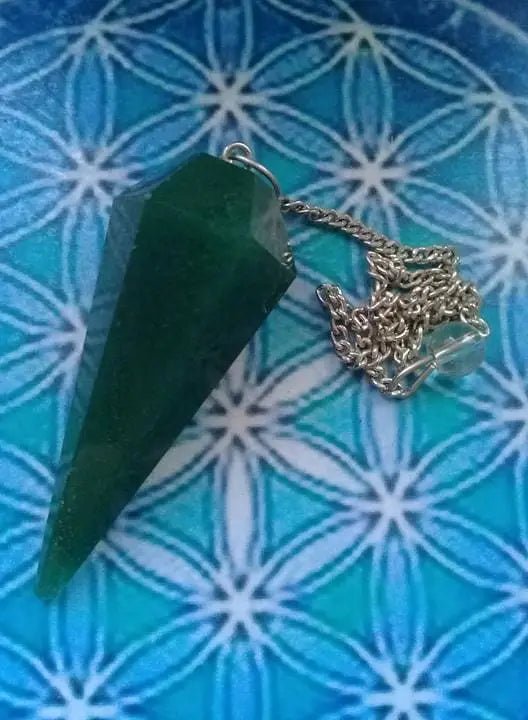 Pendule en Aventurine verte Grade A ++++ Pendule en Aventurine verte