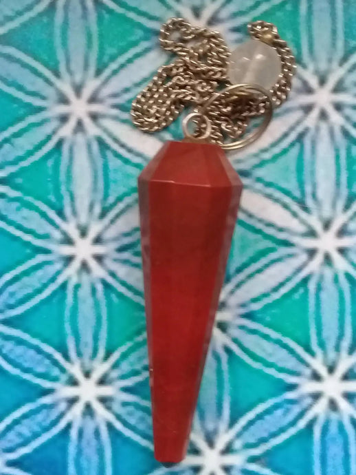 Pendule en Jaspe rouge Grade A ++++ Pendule en Jaspe rouge