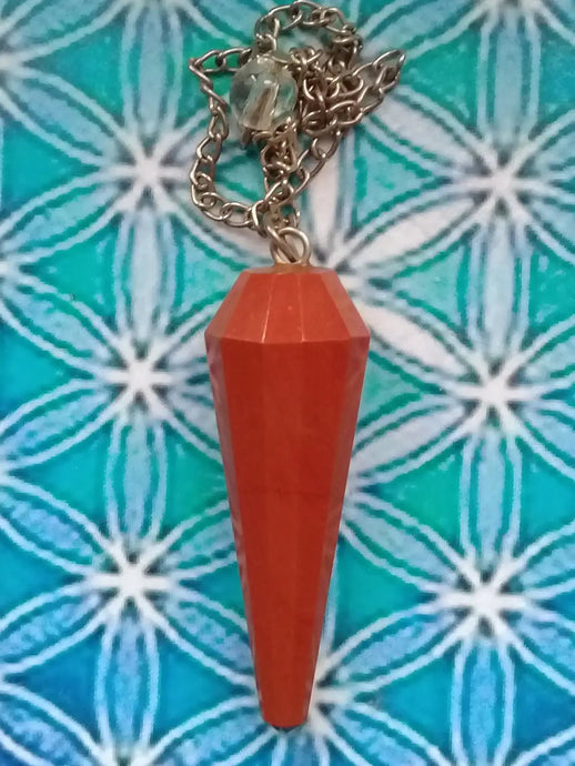 Pendule en Jaspe rouge Grade A ++++ Pendule en Jaspe rouge