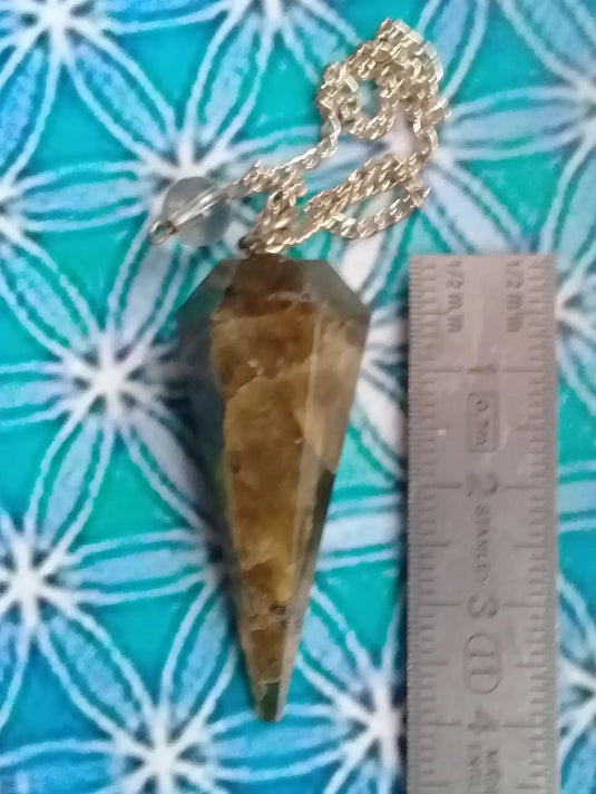 Pendule Labradorite Grade A ++ Pendule Labradorite