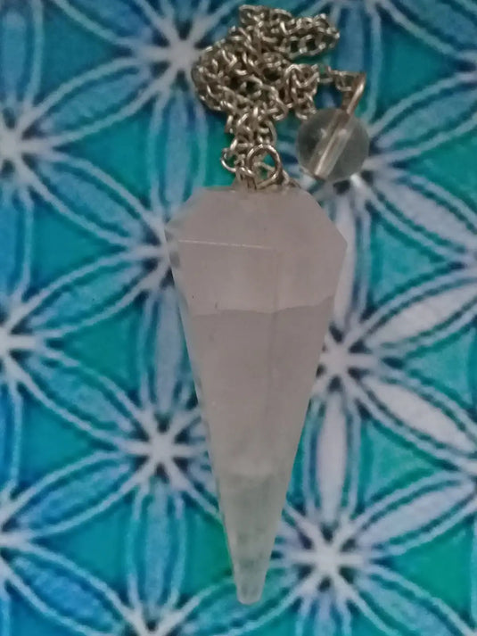 Pendule Quartz rose Grade A +++ Pendule Quartz rose