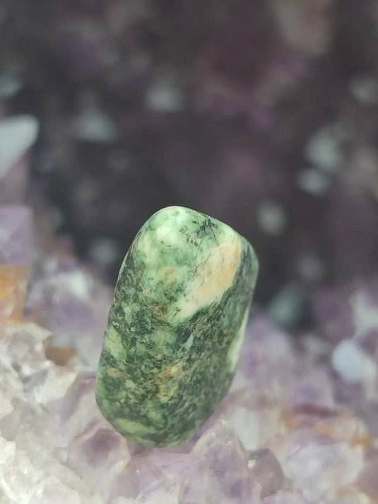 Pierre Bleue des montagnes de Préséli - Pierre roulée - Grade Prémium Pierre bleue de Préséli pierre roulée