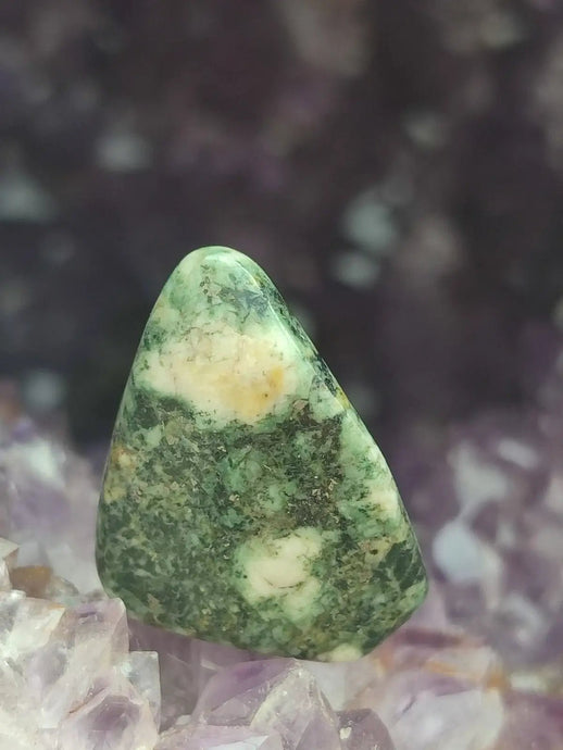 Pierre Bleue des montagnes de Préséli - Pierre roulée - Grade Prémium Pierre bleue de Préséli pierre roulée