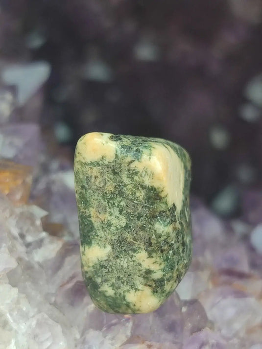 Pierre Bleue des montagnes de Préséli - Pierre roulée - Grade Prémium Pierre bleue de Préséli pierre roulée