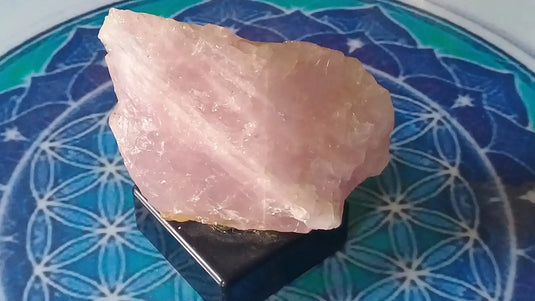 Pierre brute Quartz rose Grade A ++++ Pierre brute Quartz rose