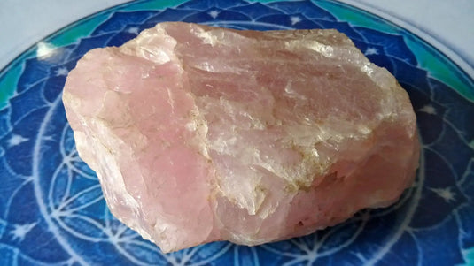 Pierre brute Quartz rose Grade A ++++ Pierre brute Quartz rose