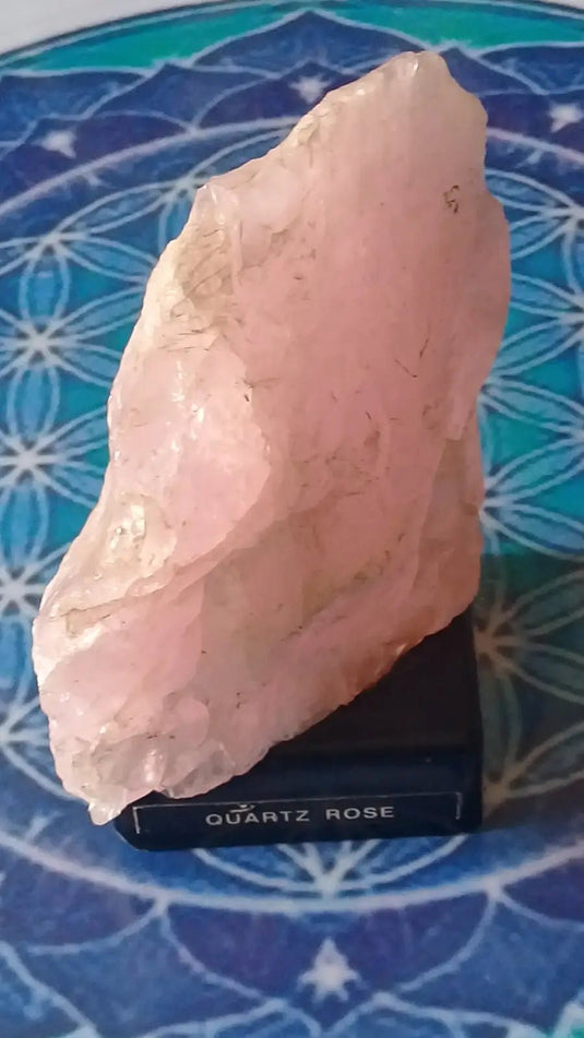 Pierre brute Quartz rose Grade A ++++ Pierre brute Quartz rose