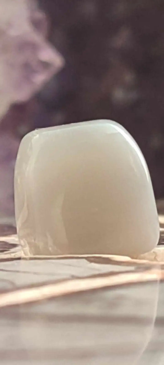 Pierre de lune Adulaire du Brésil pierre roulée Grade A++++ Pierre de lune Adulaire roulée