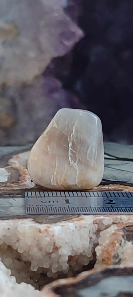 Pierre de lune Adulaire du Brésil pierre roulée grade A++++ Pierre de lune Adulaire roulée