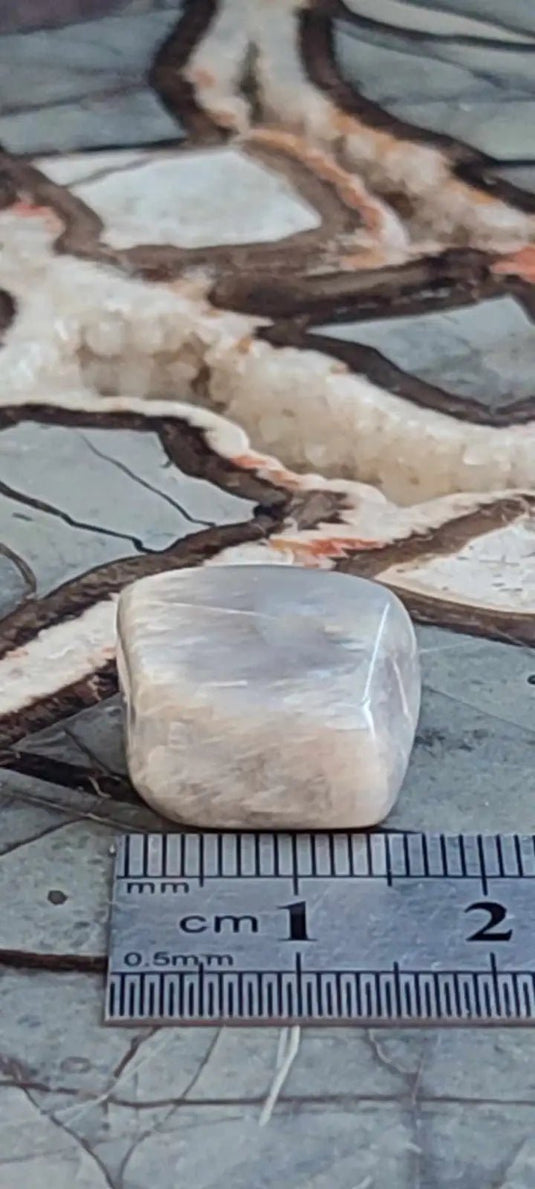 Pierre de lune Adulaire du Brésil pierre roulée Grade A++++ Pierre de lune Adulaire roulée