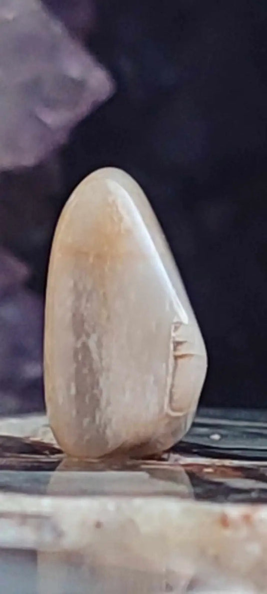 Pierre de lune Adulaire du Brésil pierre roulée Grade A++++ Pierre de lune Adulaire roulée