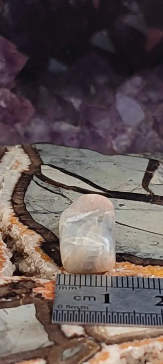 Pierre de lune Adulaire du Brésil pierre roulée Grade A++++ Pierre de lune Adulaire roulée