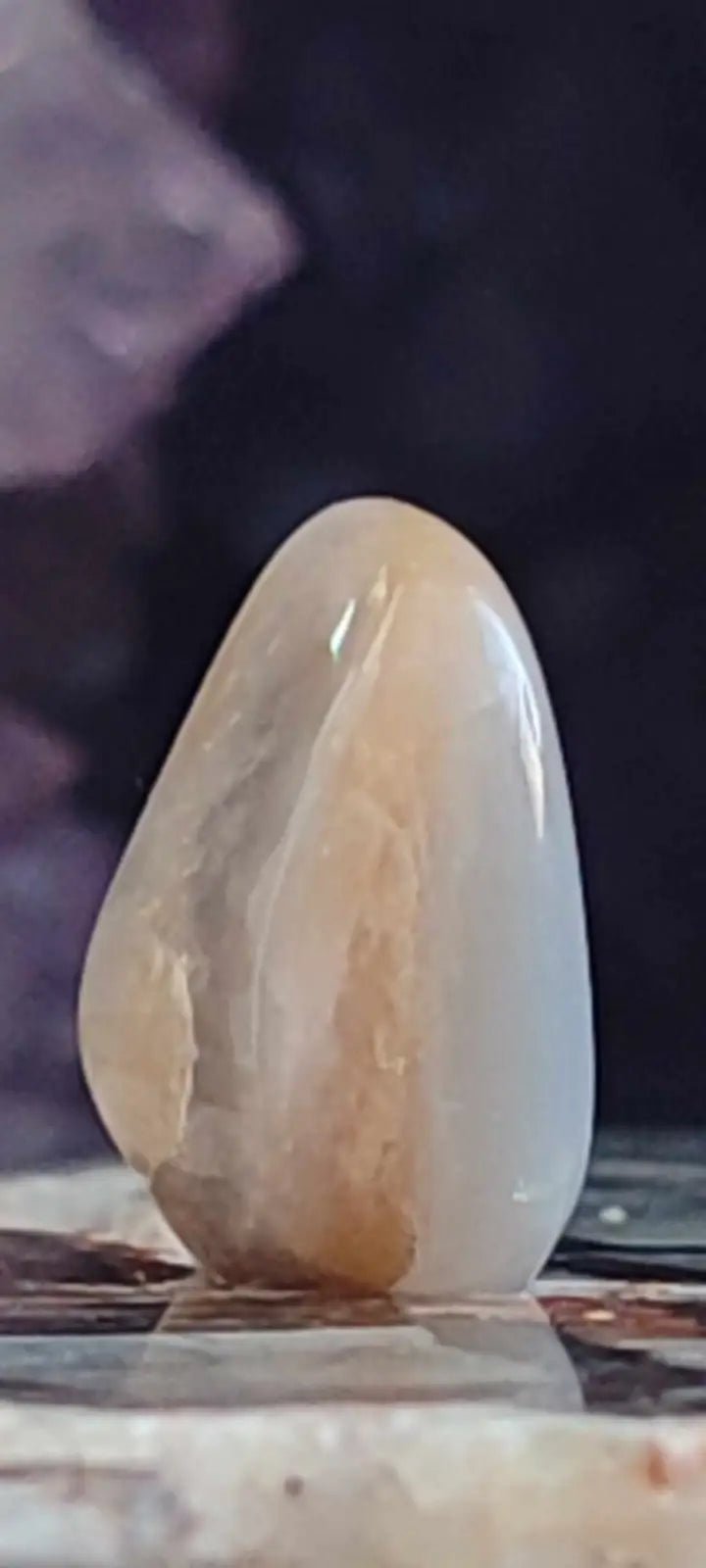 Load image into Gallery viewer, Pierre de lune Adulaire du Brésil pierre roulée Grade A++++ Pierre de lune Adulaire roulée
