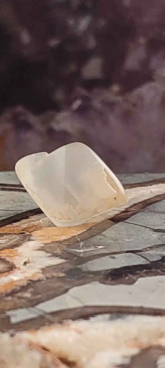 Pierre de lune Adulaire du Brésil pierre roulée Grade A++++ Pierre de lune Adulaire roulée