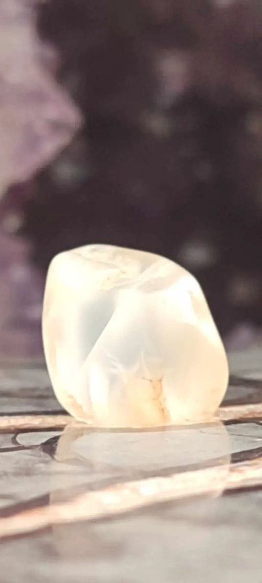 Pierre de lune Adulaire du Brésil pierre roulée Grade A++++ Pierre de lune Adulaire roulée